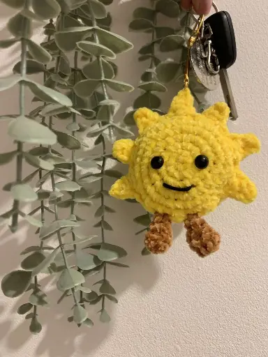 Porte clé soleil 